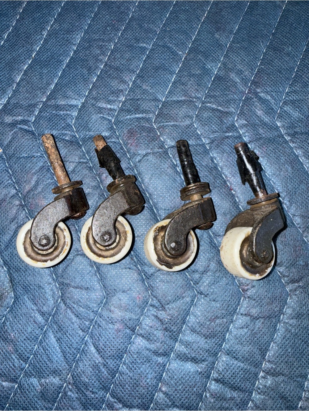 Replacement White Caster Wheels - Set of 4